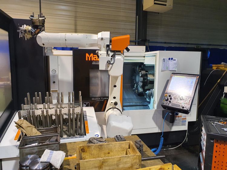 Mazak 4000 rpm 5000 rpm QUICK TURN 250 MB + TA20/200 2 Axis