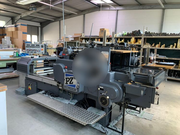 Heidelberg, Steuer PZ cylinder press Hot Foil Stamping