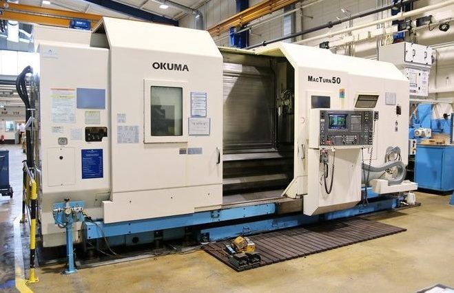 Okuma OSP 7000 L 2.800 min/-1 MacTurn 50 3 Axis