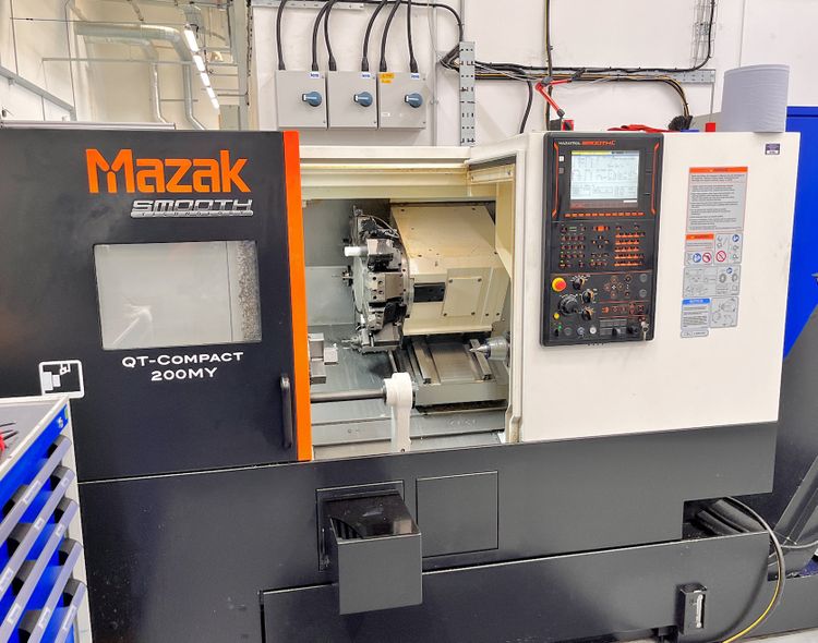 Mazak MAZATROL Smooth C 5000 rpm QT-Compact 200MY 3 Axis