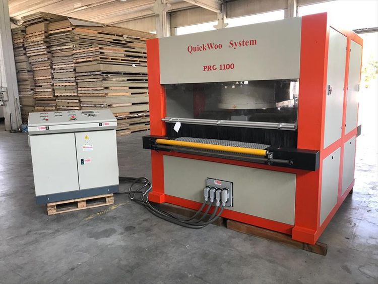 Quickwood Pro 1100, Brushing machine