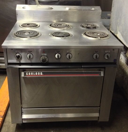 Garland 36ER33 6 BURNER ELECTRIC RANGE