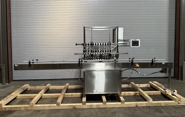 LAI-A-IOF12-DT, 12 Valve Automatic Inline Bottle Filler