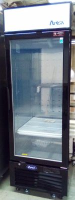 Single Door Glass Refrigerator