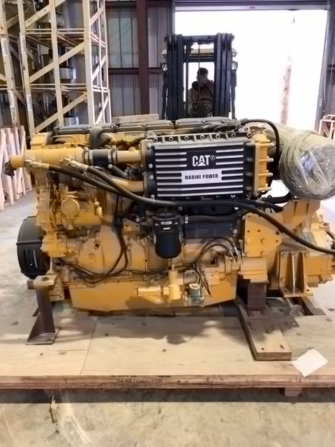 CAT C18 ACERT Marine Engine – Surplus