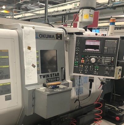 Okuma OSP - P200L 6000rpm Twin Star LT200-M 3 Axis