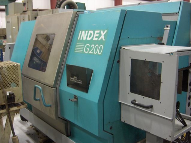 Index Index C200-4 CNC (Identical to Siemens 840 C) 5000 Max RPM G200 Ball Turning Lathe 2 Axis