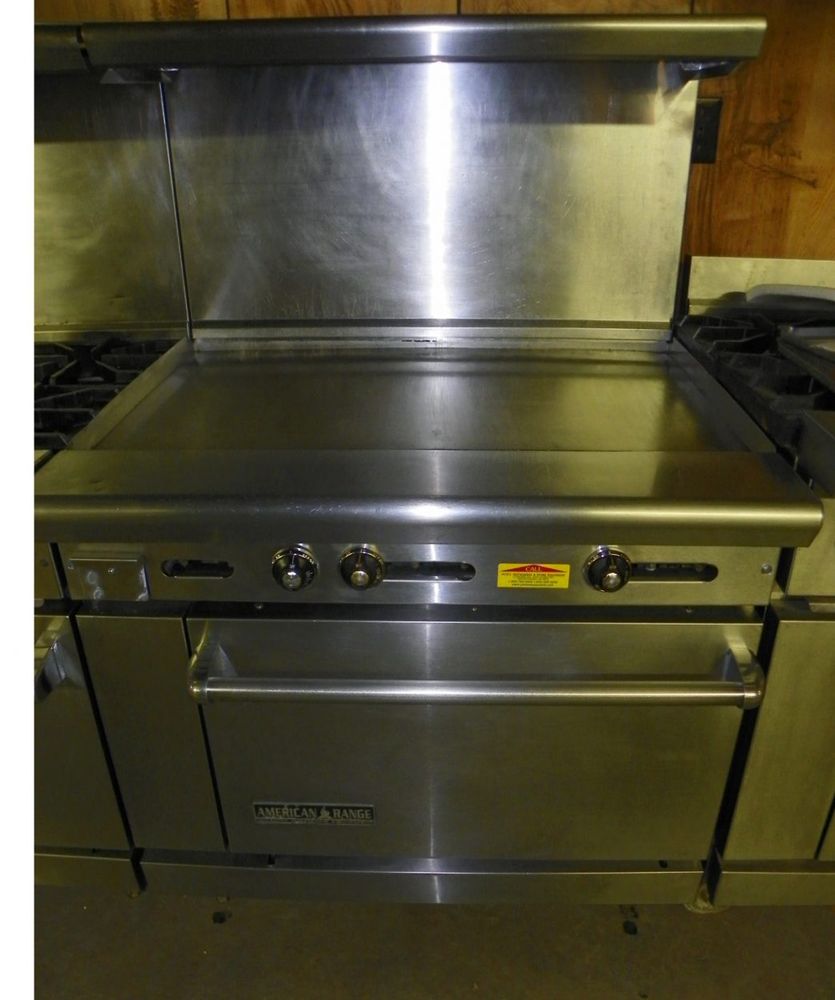 American Range AR36TG, 36″ Range w/ Thermostatic Griddle