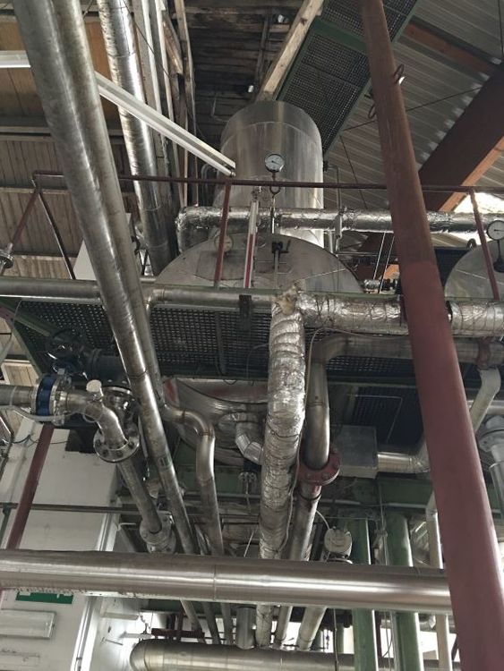 Hoval THSD-I 8000, Steam boiler plant 8 t steam/h (5216 kW)