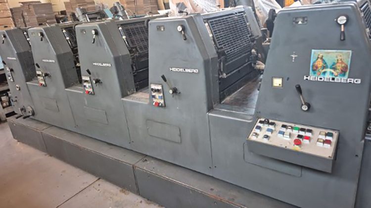 Heidelberg GTO FP 52