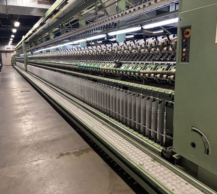 2 Nsc schlumberger CF53 semi-worsted spinning frames
