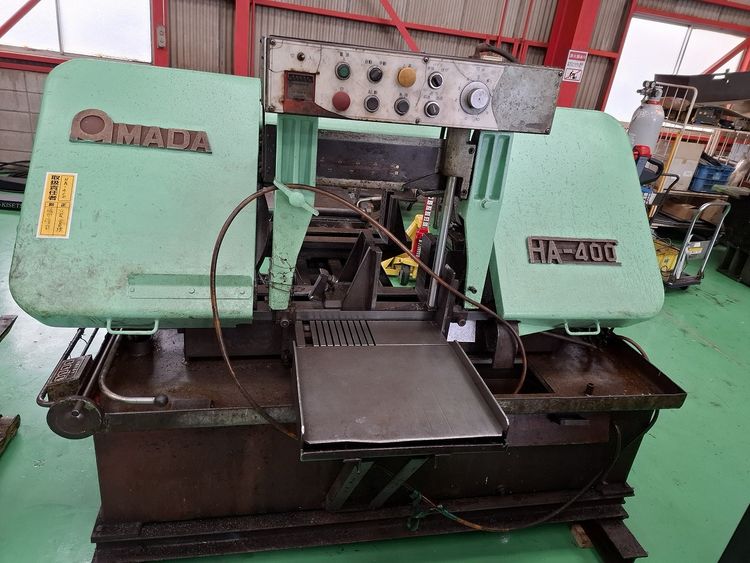 Amada HA-400 Band Saw SemiAutomatic