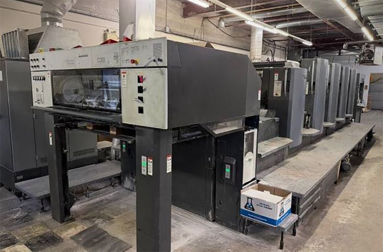 Heidelberg SM 102-4 P L  102 x 72 cm