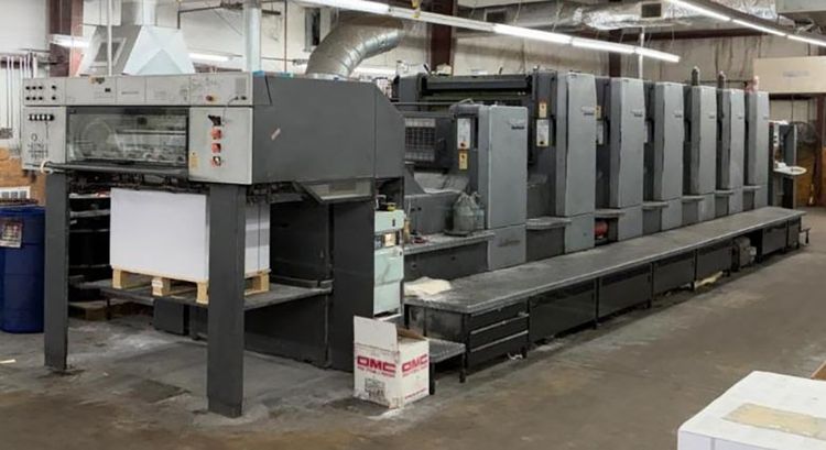 Heidelberg SM102-6P3+L 28" x 40"