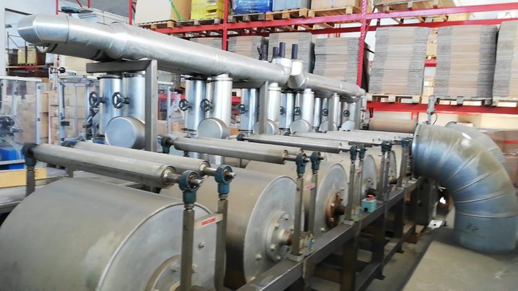Sizing machine for tapes