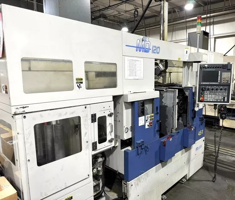 Muratec Fanuc 31iT CNC Control 4500 RPM MD-120G LIVE TOOL TWIN SPINDLE 3 Axis