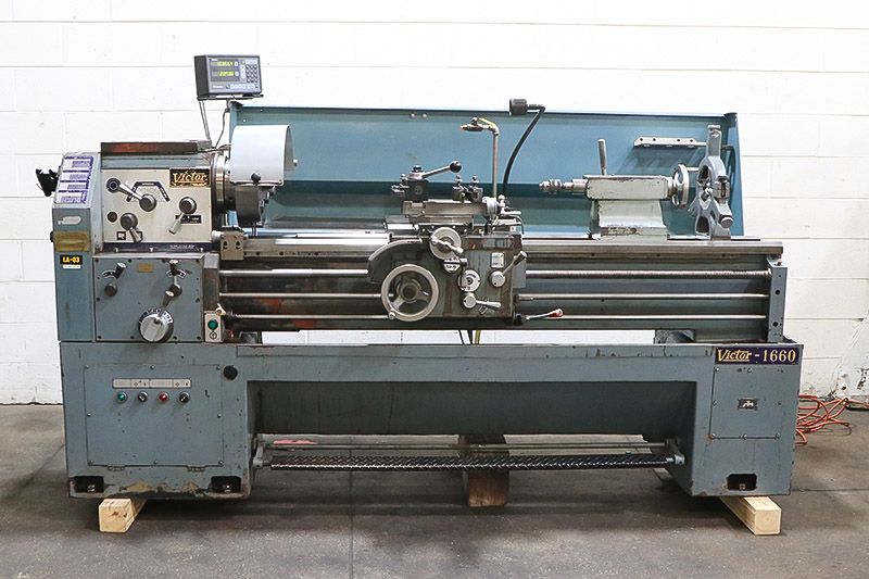 Victor Engine Lathe 1800 RPM 1660