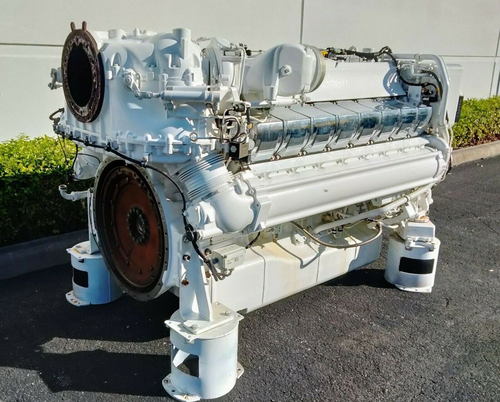 MTU 16v2000 M93 Marine Diesel Engine