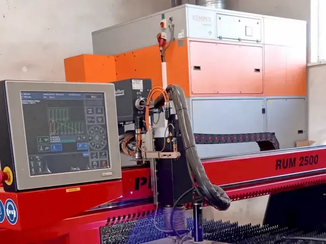 Pierce RUM 2500 P CNC Control