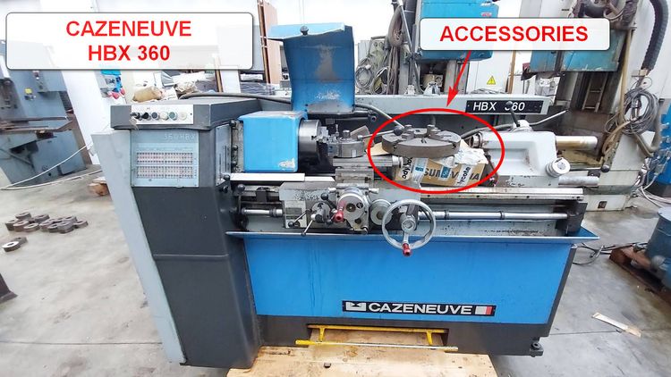 Cazeneuve Engine Lathe Variable HBX 360