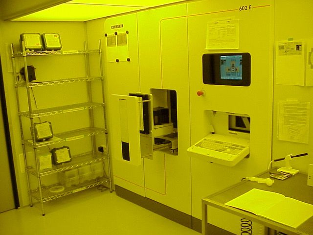 Alcatel 602E Dual etch chamber system with handler