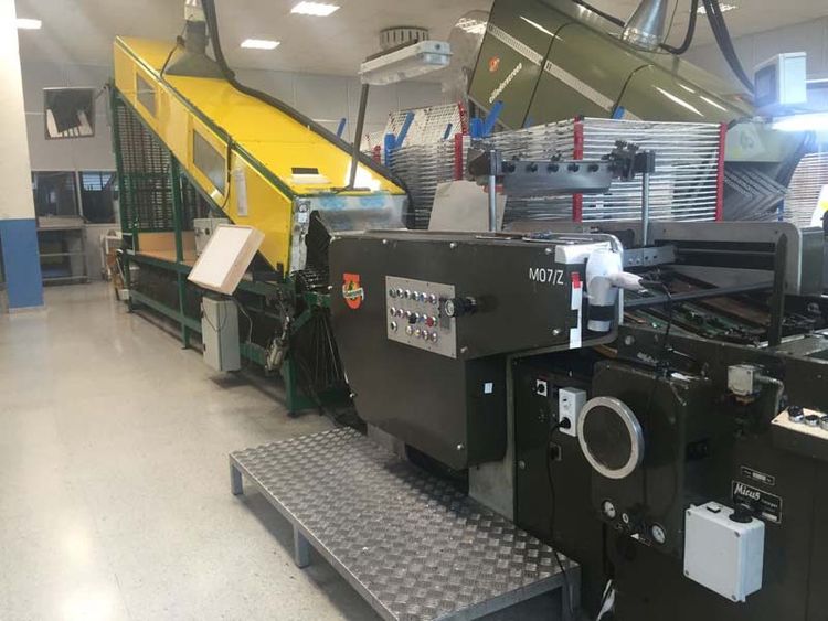 Cylinder automatic printing machine