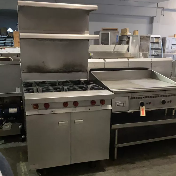 Vulcan 6 BURNER RANGE NO OVEN