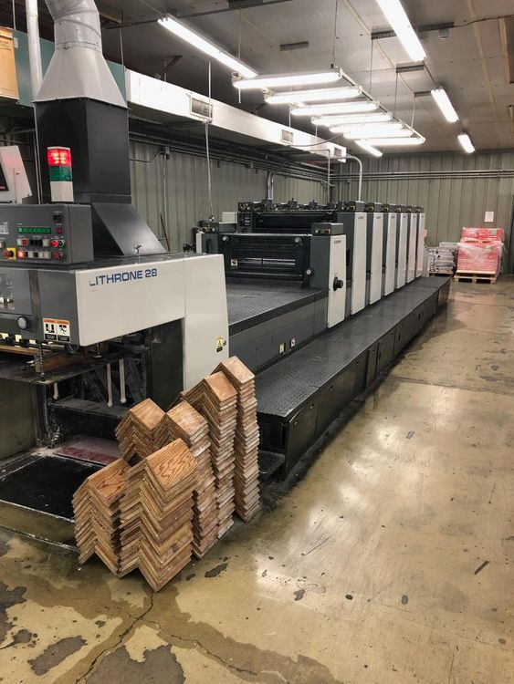 Komori LITHRONE 628 LX 6 20 x 28 inch