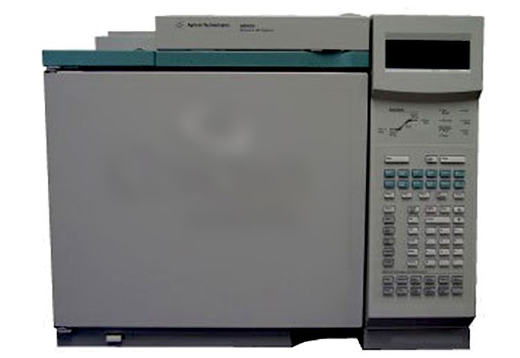 Agilent 6890 GC with ECD and Single Split-less