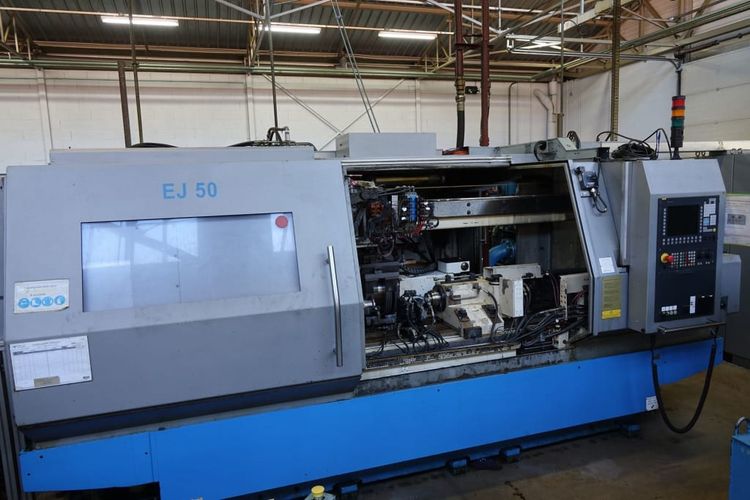 Milling, turning, and grinding machines available in our auction on behalf of Peugeot Japy Technologies Description – Machines available in the auction include 7 Nakamura CNC lathes, 2 Gleason-Pfauter gear hobbing machines, 2 Junker cylindrical grinders
