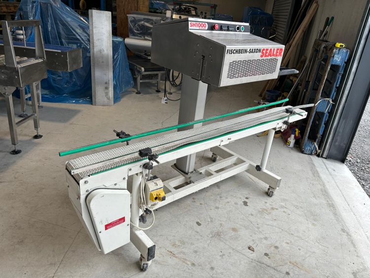 Saxon SH1000 Bag Sealer with Conveyor