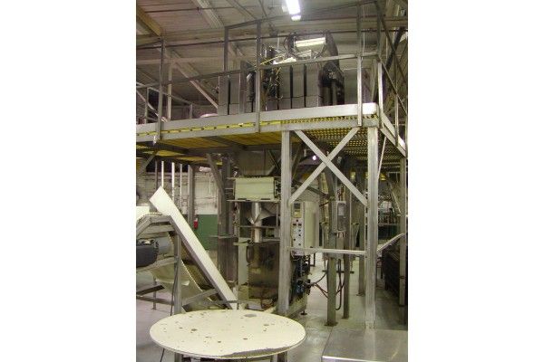 Ward Bekker Filler - Form Fill and Seal Spinach bagging machine