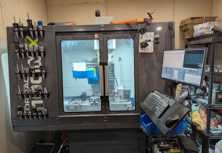 TORMACH 1100MX CNC Milling Machine Machining Center 3-axis milling machine with a 4th axis.