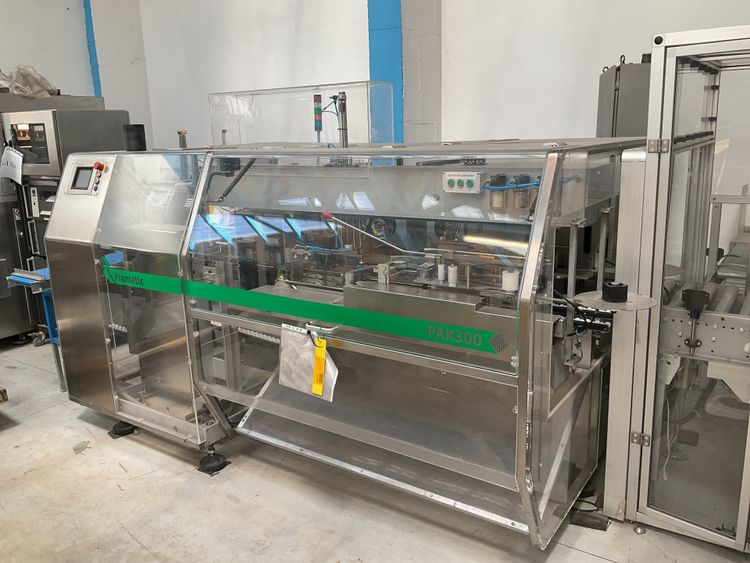 Promatic, Romaco PAK 300, Cartoning & Case Packing Machine