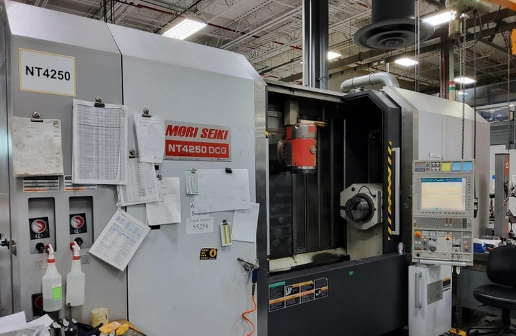 Mori Seiki Mitsubishi MSX-711IV 4000 RPM  NT4250DCG/1500SZ 9 Axis