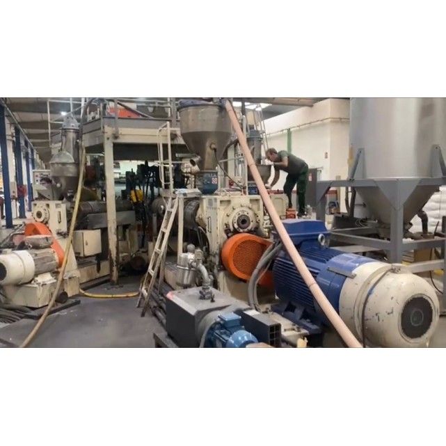 Davis Standard Sheet extruder for manufacturing Line PS, PC, ABS, PP