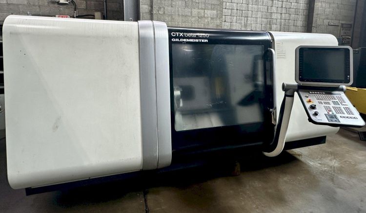 DMG, Gildemeister DMG MORI ERGOline® Control Siemens Sinumerik 840DI 4 000 RPM CTX Beta 1250 2 Axis