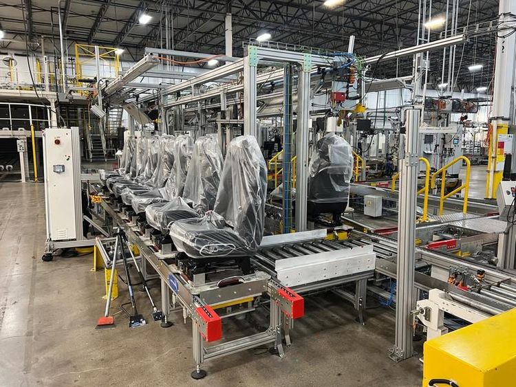 Plant Closure of Late Model Automated Seat Manufacturing Equipment