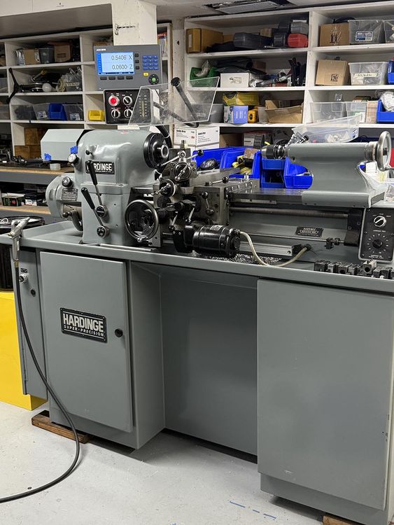 Hardinge Engine Lathe 3000 RPM (variable) HLV-H