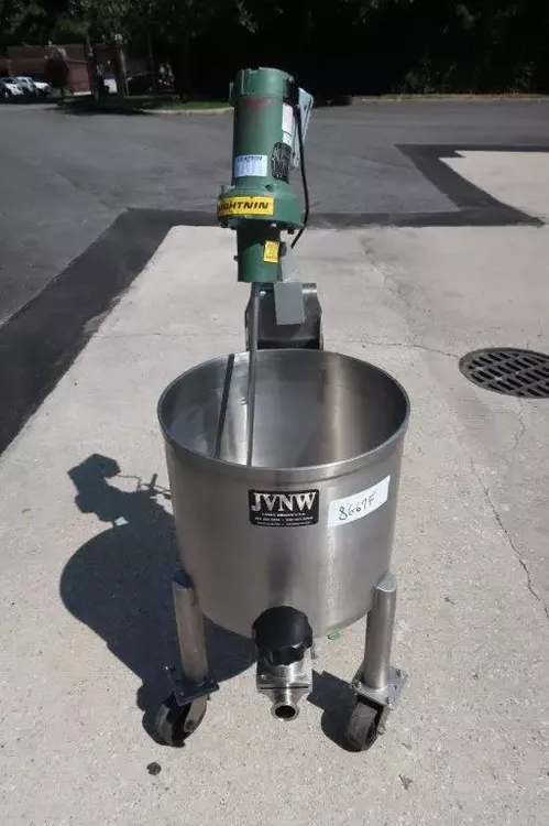 JVNW Stainless Steel Portable Mix Tank