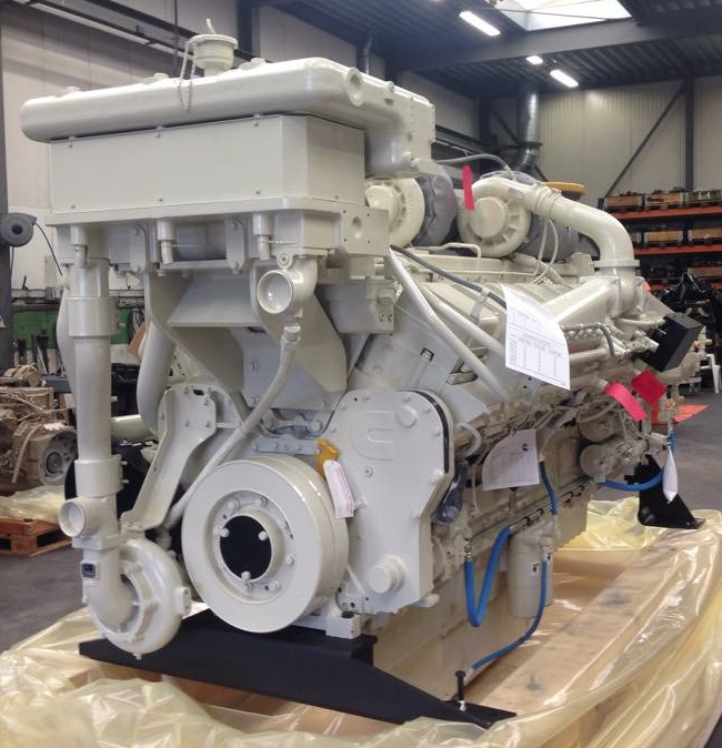 2 Cummins KTA50 M2 Diesel Marine Engine