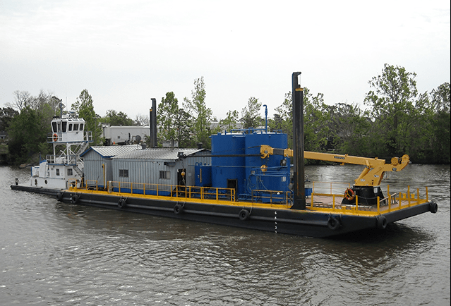 Hot Oil Spud Barge 572