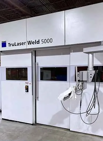 Trumpf TRULASER WELD 5000 Trumpf CNC control with pendant