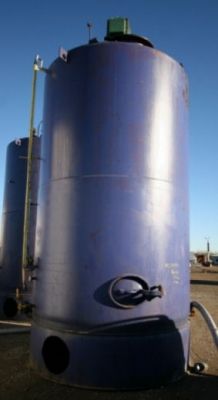 Others 5,000 Gallon Carbon Steel Vertical Chocolate Jacketed Tank Carbon Steel Vertical Chocolate Tank