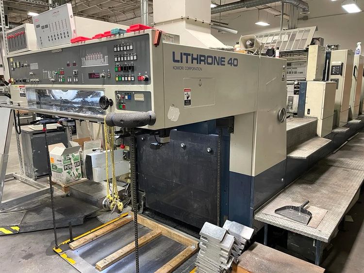 Komori L640+Coater 28"x40"