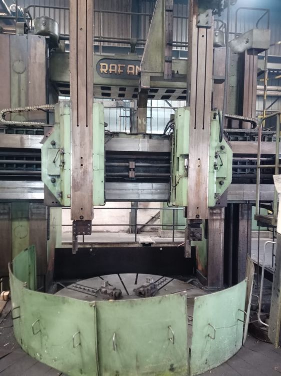 Rafamet KCH 250 faceplate diameter 	2500 mm