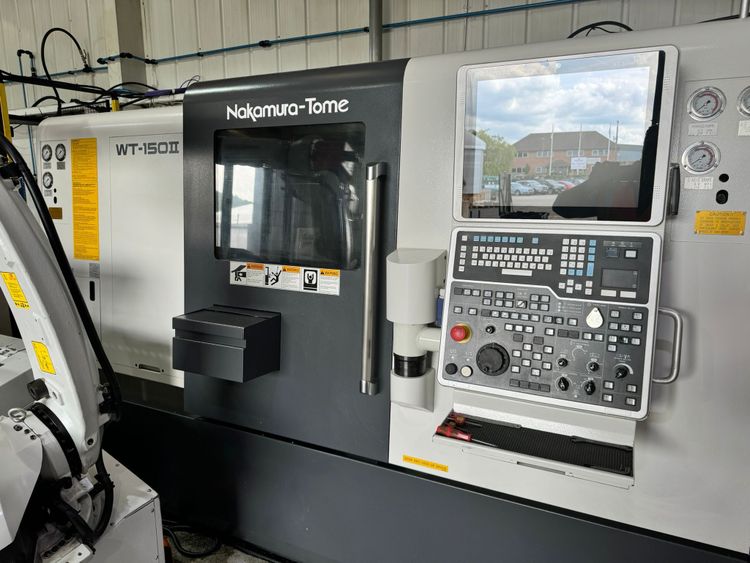 Nakamura Fanuc 32i-B, SmartX 5000 rpm WT-150 II ROBOJOB 6 Axis