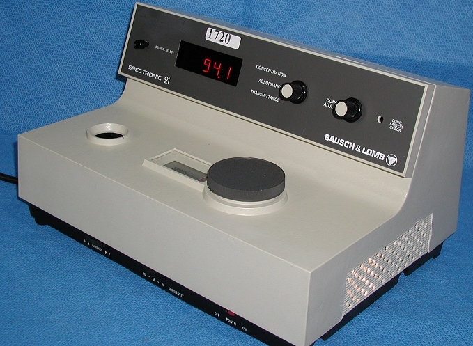 Bausch & Lomb Spectronic 21 Spectrophotometer