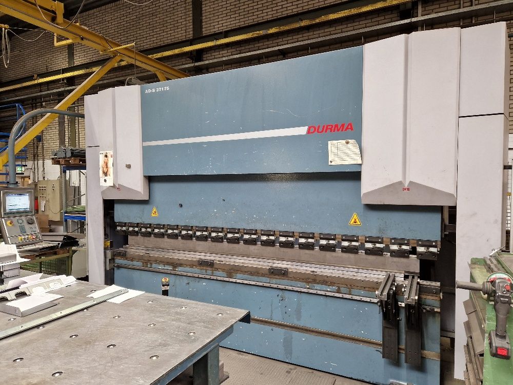 Durma CNC press brake AD S 37175 3700 x 175 ton