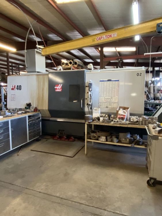 Haas CNC CONTROL 2,400 RPM ST-40 4 Axis